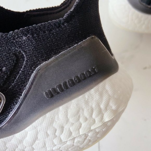 Adidas UltraBoost 21 Womens Sneaker Running Shoe Black Cloud White FY0402 US 11 - Picture 7 of 11